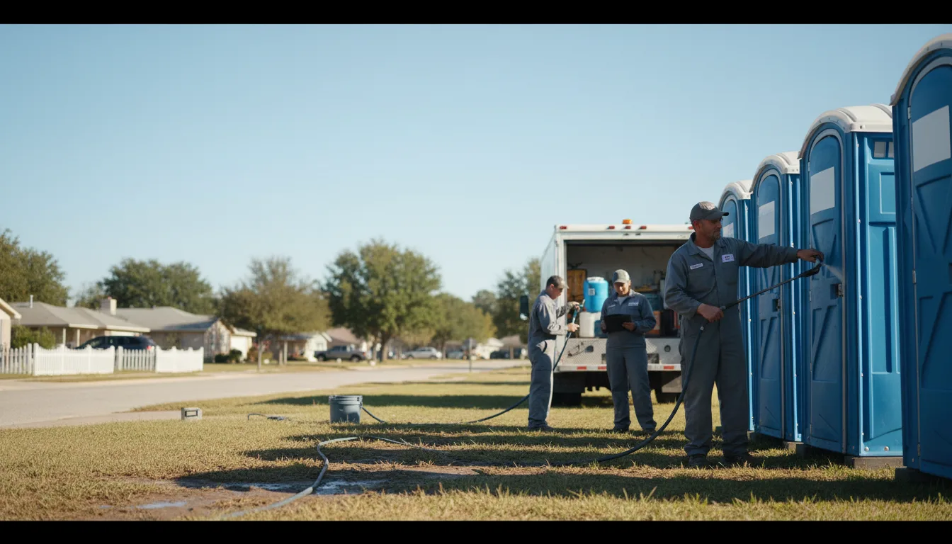 Long-Term Portable Toilet Rental in Nathalie, VA near me